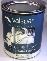 valspar 1505 quart clear base porch and