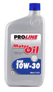 proline 10w 30 full synthetic motor oil