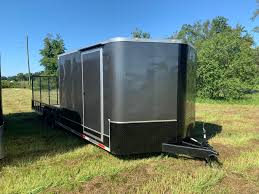 8 5 x 24 tandem axle hybrid trailer