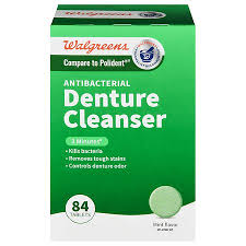 denture cleaners walgreens