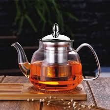 Glass Teapot With Removeable Infuser