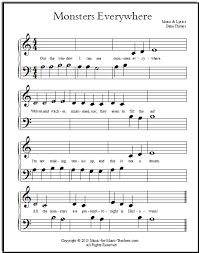 A keyboard diagram is also available for you to use when practicing this piece. Halloween Songs For Beginner Piano With Without Lettered Notes