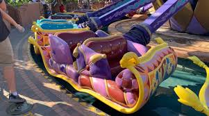 magic kingdom attraction vehicles and