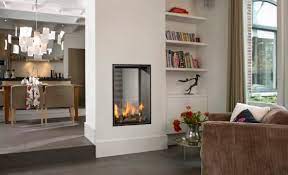 Double Sided Tunnel Gas Fires