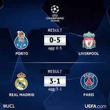 League, teams and player statistics. Uefa Champions League First Leg Results Two For Cristiano Ronaldo A Hat Trick For Sadio Mane And Nine Goals Overall Best Team In The Ucl So Far Facebook