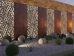 Decorative Metal Garden Screen Panels