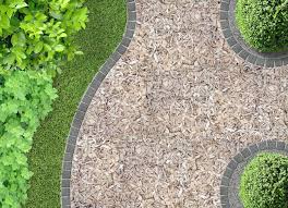 Garden Path Ideas Mulch Gravel