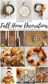 simple diy fall home decorations my