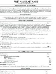 Medical Lab Tech Resume Medic Tech Sample Resume For Medical