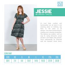 The New Lularoe Jessie Size Chart Shop Now At Www