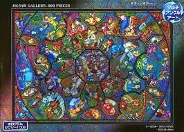Puzzle All Star Stained Glass Disney