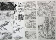 Textiles   Sketchbook Page  Dec     by Karla Jo Sikora s  via Flickr Pinterest