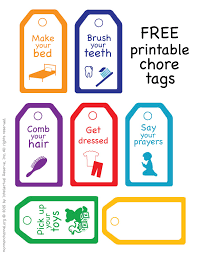 8 Best Images Of Printable Chore Labels Printable Chore Chart