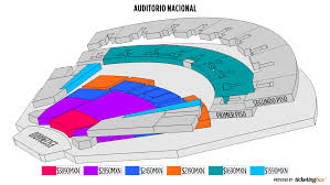 Mexico City Auditorio Nacional Zaalindeling
