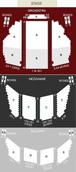 Colonial Theater Boston Seating Chart Best Picture Of