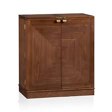 maxine bar cabinet crate barrel