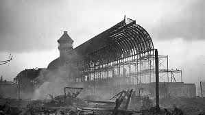 The competition for the 245 project proposals resulted in no winner presented by its infeasibility. November 30 1936 The Crystal Palace Is Destroyed By Fire Bt