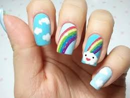 easy to do nail art designs for kids of