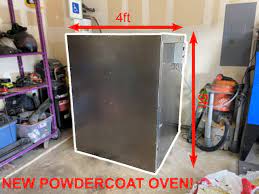 powder coat oven for under 1000