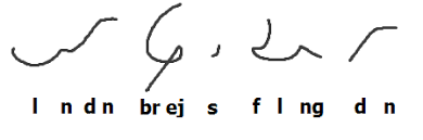 An Introduction To Gregg Shorthand And An Attempted English
