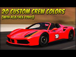 Custom Crew Colors In Gta
