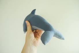 dolphin stuffed sewing pattern