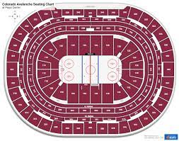 colorado avalanche seating chart