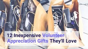 12 inexpensive volunteer appreciation