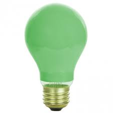 Sunlite 01133 60 Watt A19 Colored Light Bulb Medium Base Ceramic 2 Pack