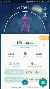 Mismagius Misdreavus Evolution Trade Pokemon Go Ebay