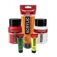 amsterdam acrylic paint colours and
