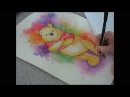 Watercolor Winnie The Pooh Sd
