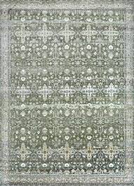 viscaya green hand knotted wool rugs