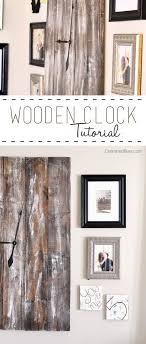 Rustic Wooden Clock Tutorial