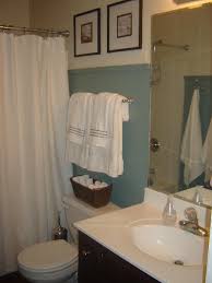 Cottage Bathroom Behr Cloud Burst