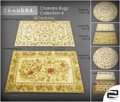 chandra rugs 4 3d model on
