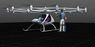 Electric Rotorcraft Maker Unveils Two Seat Model With 18 Motors gambar png