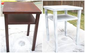 Diy Side Table Makeover With Naturally