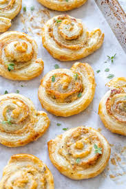 cheese puff pastry pinwheels recipe