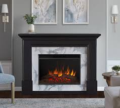 Mercer Electric Fireplace Pottery Barn