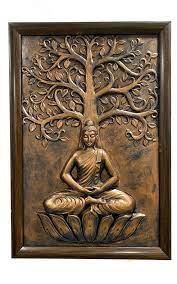 Buddha Wall Art Tree Of Life Decor