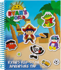 Want to discover art related to cartoon? Ryan S World Red Titan Adventure Pad By The Orb Factory Barnes Noble