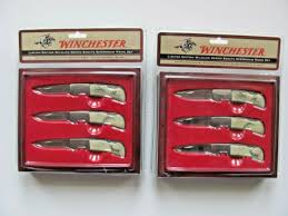Find your perfect knife set here! 2006 Winchester Limited Edition Wildlife Series Knife Set For Sale Online Ebay
