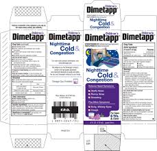Childrens Dimetapp Nighttime Cold And Congestion Liquid