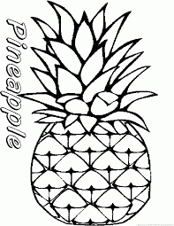 Pineapple printable printables color pineapple crafts classroom themes coloring pages pineapple theme pre k. Pineapple Coloring Pages