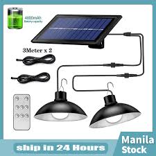 Manila Stock Led Solar Pendant Lamp