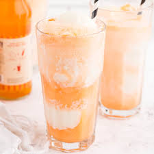 boozy creamsicle float inspired