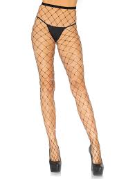 Leg Avenue Crystalized Fence Net Tights