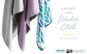 norwex window cloth review only use