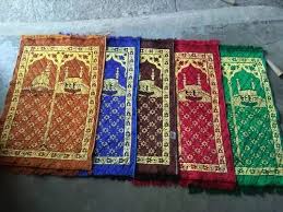 5 colour janamaz prayer carpet at rs 70